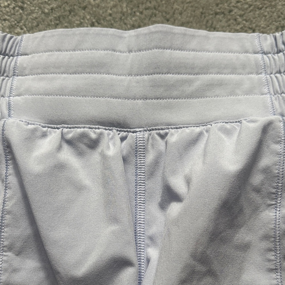Lululemon Women's Athletic Light blue Shorts ( high rise 4 inch ) - Picture 4 of 4